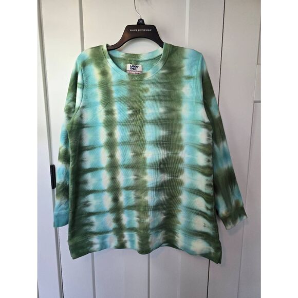 Lands End Serious Sweats Sweatshirt Sz L/P - Picture 1 of 5